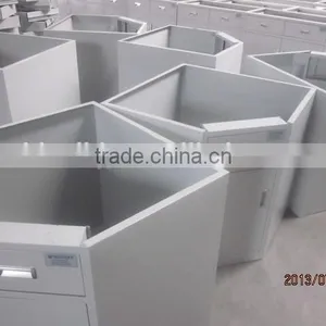 Steel Lab Furniuture,lab Corner Table thumbnail-3