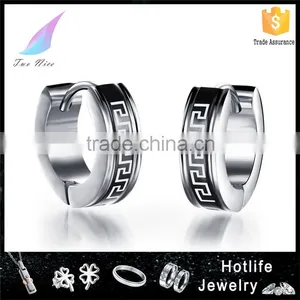 316L Jewellery Cool Style Trend 2016 Hoop Earrings for Man thumbnail-1