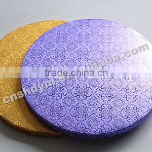 Round Coated Corrugated Cake Drum thumbnail-3