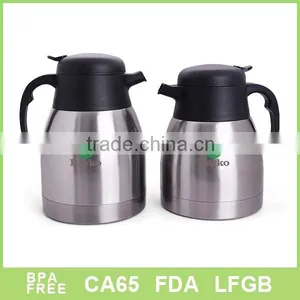 Hot Sell Style Double Wall Stainless Steel Coffee Pot thumbnail-1
