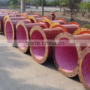 Abrasion Resistant Steel Pipe With Rubber Lining thumbnail-2