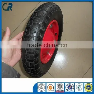 High Quality Wheelbarrow Pneumatic Air Tyre 14x3.50-8 Quality Choice thumbnail-1