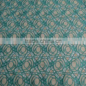 Latest Cord Lace Popular African Lady Suit Fabric Beaded Lace for Evening Dress thumbnail-5