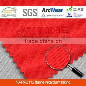 Cotton Flame Resistant Anti-UV Textile for Security Coverall thumbnail-1