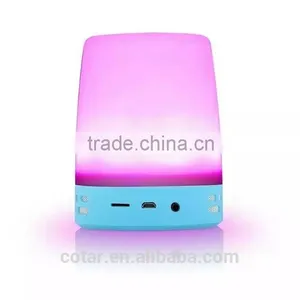 AJ99 Smart Speakers Bluetooth 2016 With Led Wireless Mobile/ Desktop Speaker, LED Night Light Bedside thumbnail-3