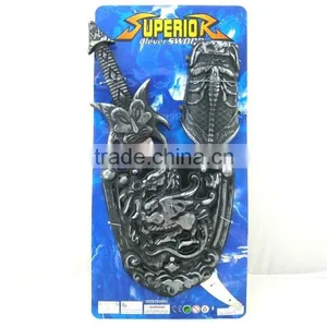 Plastic Toy Shields, Plastic Sword and Shield Set Toys, Plastic Cheap Toy Swords for Kids thumbnail-2