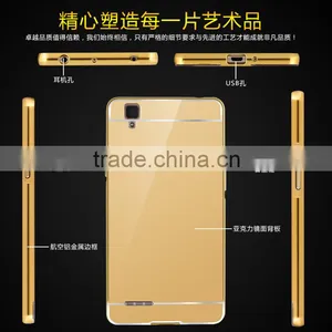 High Quality Aluminum Bumper Mirror Phone Case Cover For OPPO A53 thumbnail-4