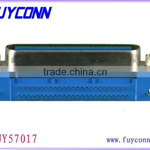 Plug 50 Way Male Centronic Connector 25 Pairs PCB Mounting Right Angle thumbnail-1