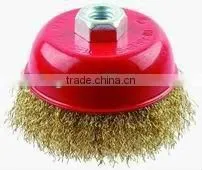 Brass Coated Wire Brush thumbnail-1