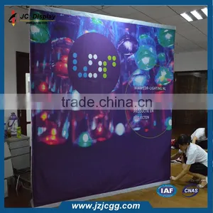 3X3 Velcro Aluminum Fabric Pop Up Display Stands thumbnail-1