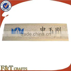 Custom Plated Engraved Printable Metal Nameplate thumbnail-3