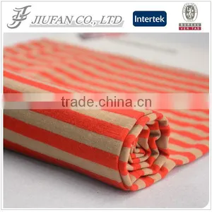 Jiufan Textile Yarn Dyed Feeder Stripe Knitted Fabric for Dress thumbnail-1