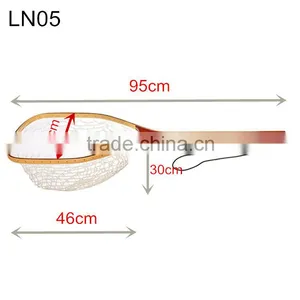 Long Handle Rubber Fishing Landing Net thumbnail-4