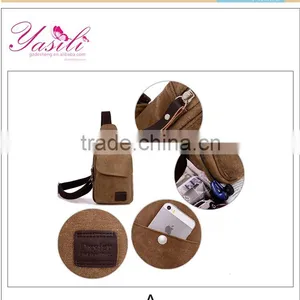 Canvas Travel Shoulder Bag Customized Fashionable Canvas Bag Cotton Canvas Shoulder Bag thumbnail-6