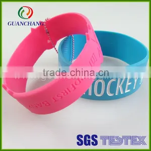 Custom Tennis Sweatbands Wristbands, Scented Silicone Wristbands Crossfit thumbnail-2