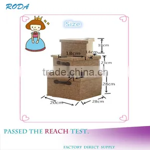 WBN-1: MuJia Wholesale Metal Hanging Cotton and Linen Storage Box,storage Box Kid,toy Storage thumbnail-1