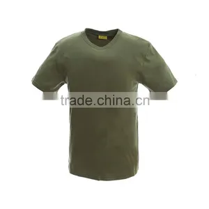 Cheap Wholesale Olive Green Cotton t Shirts thumbnail-1