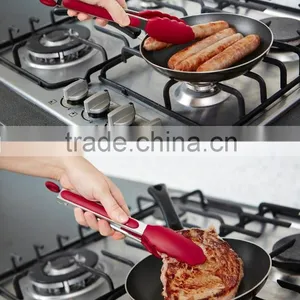High Quality Bbq Service Silicone Tongs thumbnail-2