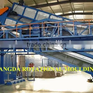 2015 Year New Rocking and Roll Rotational Moulding Machine With Oven thumbnail-1