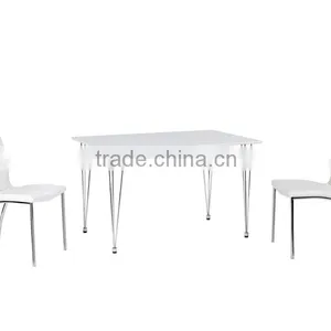 LANA Dining Chair With White PU thumbnail-1