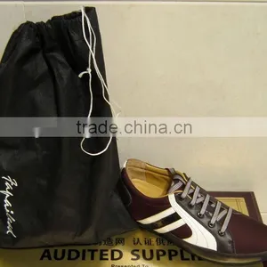 Customized Logo Drawstring Bag for Shoe thumbnail-1