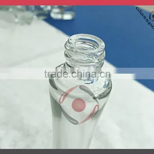 Tall Round Cylindrical Shape Perfumel Glass Bottle thumbnail-3