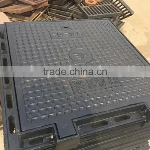 Manhole Cover Ductile Cast Iron Drain Cover Grating EN124 C250 thumbnail-6