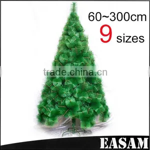 2015 Wholesale Indoor Metal Stand Pine Needle PVC Christmas Tree thumbnail-1