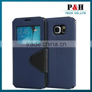 2015 Cheap Flip Cover Mobile Phone Case for Sony Xperia e3 OEM Factory thumbnail-3