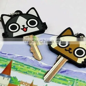 Cute Cat Design Fashion Silicone 3D Key Covers thumbnail-1