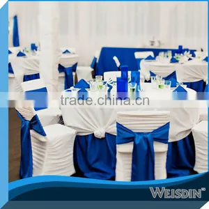 Hot Sale Weddingtable Cover Overlay Backdrop Sash Table Skirt Band Buckle Napkin Ring Charger Plate Wholesale Chair Cover thumbnail-1