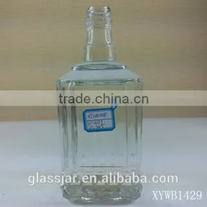 Nobal Square Glass Vodka Bottle thumbnail-1