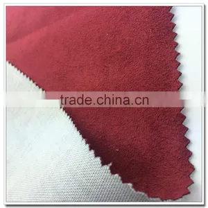POLY96% SPAN4% Strech Suede Fabric Wholesale for Jacket thumbnail-6