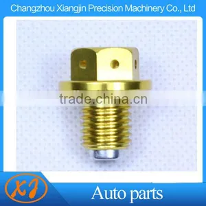 High Quality Aluminum Cnc Oil Tank Bolts With Magnet thumbnail-1