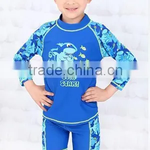 2016 Children Long Sleeve,Rash Guard,MMA Rash Vest, Sun Protection thumbnail-4