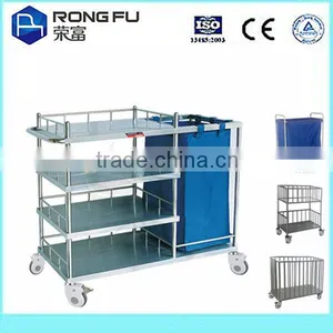 Hospital Linen Trolley(stainless Steel Material) thumbnail-1