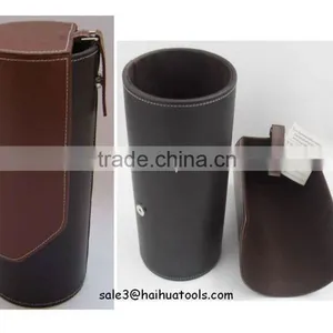 Wine Box Gift Set/ Wine Gift Set/Leather Wine Box Brown Color for 1 Bottle thumbnail-1