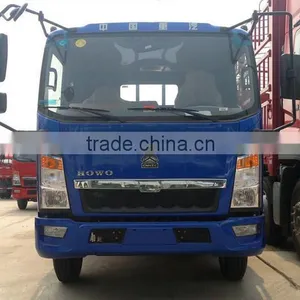 Sinotruk HOWO Lorry Truck 4x2 One and Half Row Light Cargo Truck for Sale thumbnail-1