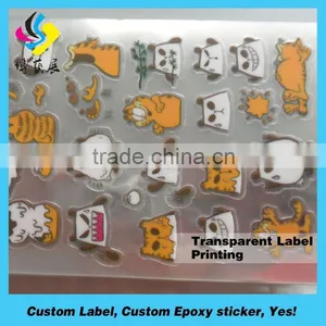Top Grade Hot Sell Custom Clear Sticker Bookmarks thumbnail-4
