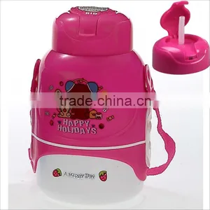 A115 Promotional Gift 700-1000ml Plastic Water Bottle With Straw Shantou Shuanghuan Viassin Plastic Bottle for Kid thumbnail-2