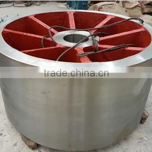 Cement Machinery Compent Support Roller With Shaft thumbnail-3