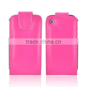 Hot Pink Real Leather Case for Apple Iphone thumbnail-1