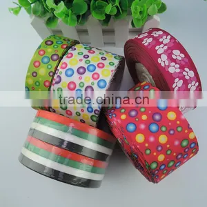 Custom 2" Inch Christmas Celebrate It Ribbon Printed Polyester Satin Ribbon For DIY Bow thumbnail-1