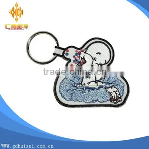 Cheap Customized Lucky Embroidery Baby Key Chain thumbnail-1
