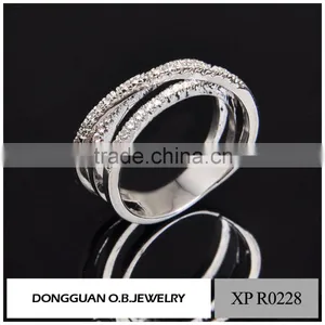 Wholesale Jewelry Fashion Latest Gold Finger Ring Designs of Wedding Rings thumbnail-6