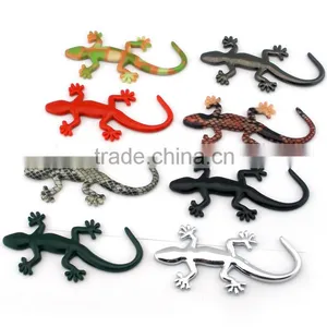 Chinese Custom Abs Chrome Auto 3d Gecko Logo Name Badge thumbnail-2