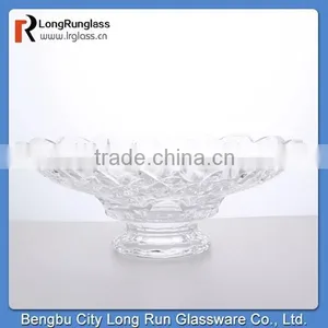 Longrun Hot New Products for 2015 1844g High White Glass Fruit Plate,paty Use,high Quality Plate Wholesale Price thumbnail-1