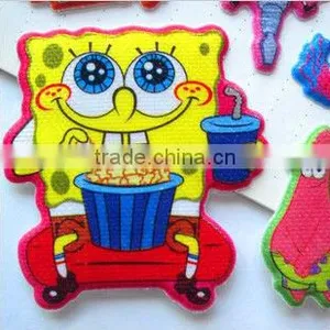 Custom Promotional 3D Cartoon Sponge Bob Puffy Stickers thumbnail-1