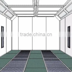 JF Spray Booth Doors Spray Booth Paint Booth Bake Oven Automotive Spray Booth thumbnail-3