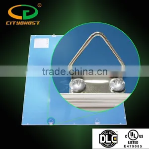 US Market Hot Selling DLC 4.0 110LM/W Anodized Silver Frame 5 Years' Warranty Indoor Lighting Flat LED Panel 2'x2' 40W thumbnail-6